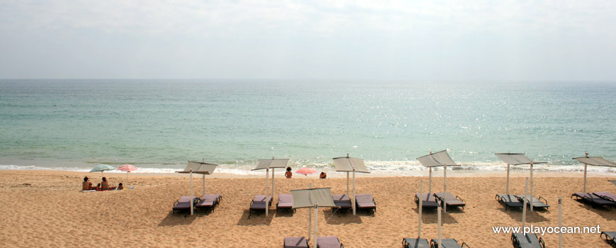 Sea at Praia do Ancão Beach