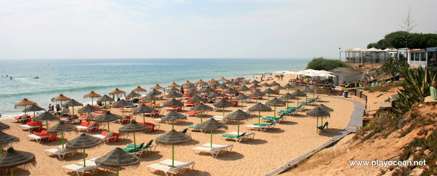 West at Praia do Garrão (East) Beach