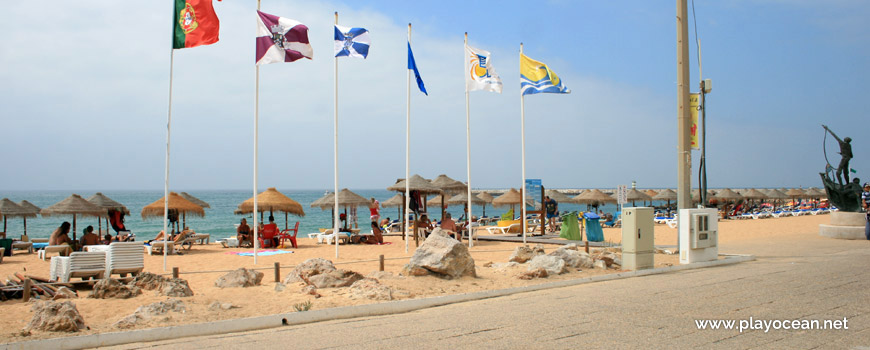 Estandartes, Praia de Quarteira