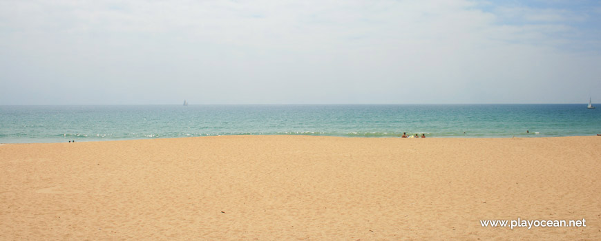 Sea at Praia do Trafal Beach