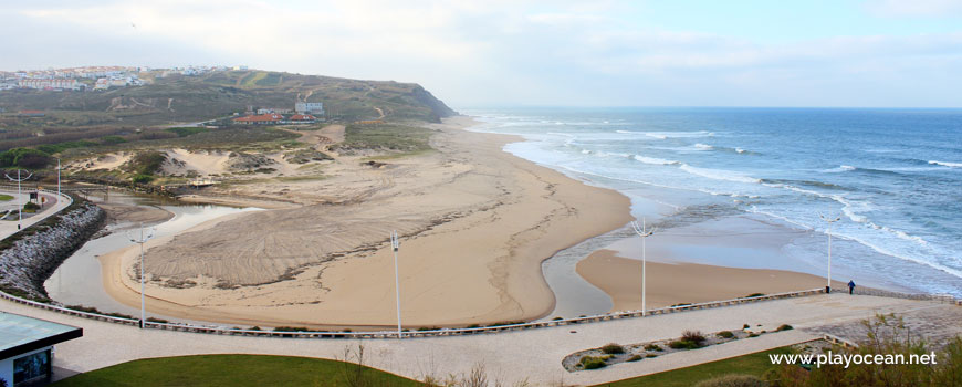 Panoramic of Praia da Areia Branca Beach