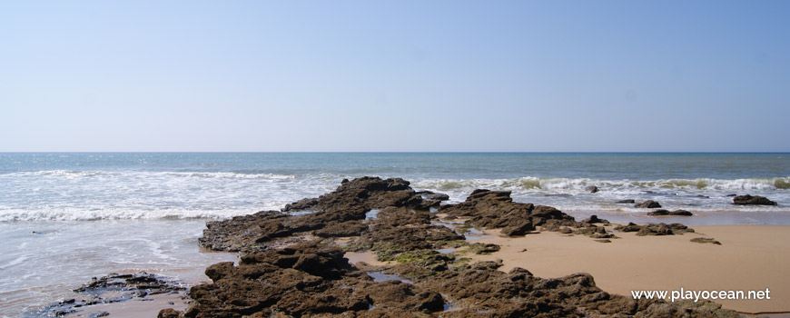 Rocks at Praia do Caniçal Beach