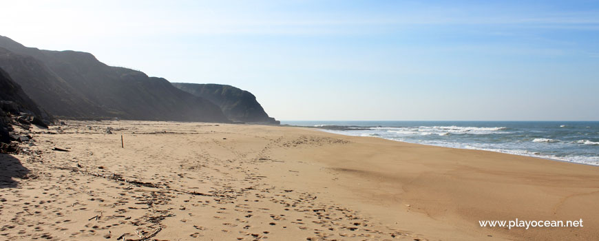 Sul na Praia da Peralta