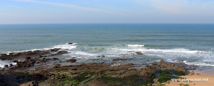 Sea at Praia da Peralta Beach