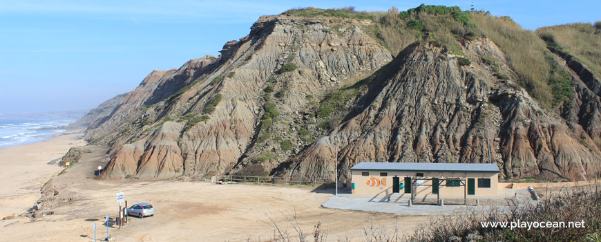 Bar at Praia da Peralta Beach