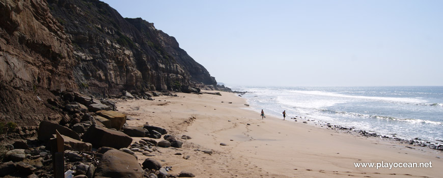 Sand at Praia do Vale dos Frades Beach