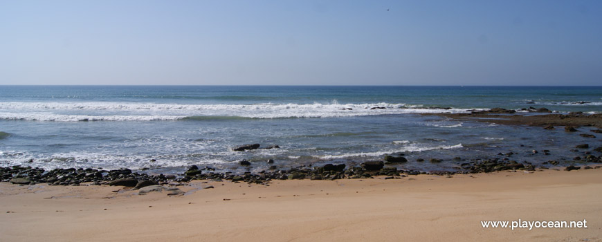 Sea at Praia do Vale dos Frades Beach