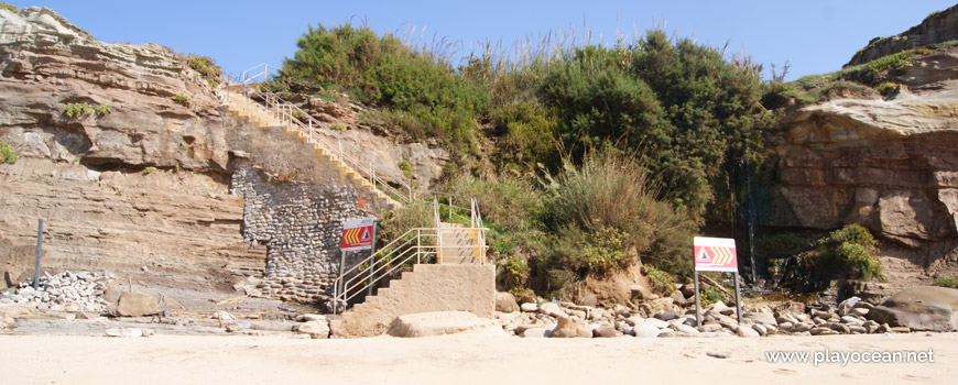 Access to Praia do Vale dos Frades Beach