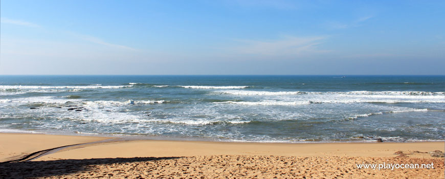 Sea at Praia de Valmitão Beach