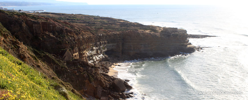 South at Praia do Alibabá Beach