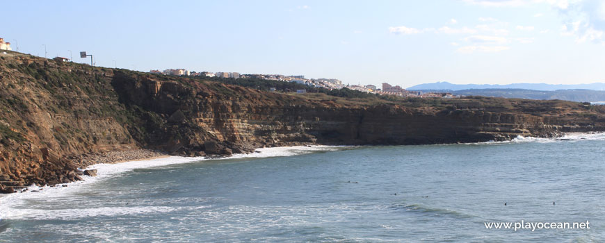 Panoramic of Praia do Alibabá Beach