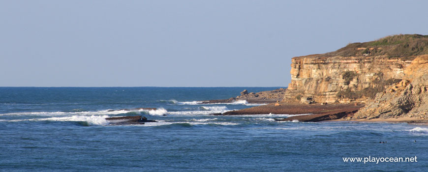 Praia do Banco do Cavalinho Beach and rock 