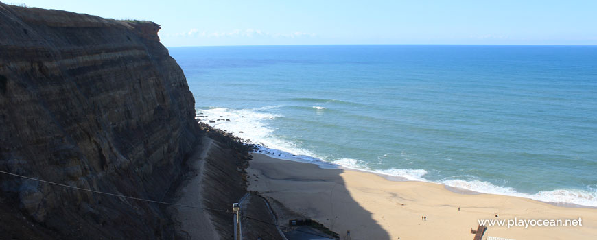 South cliff, Praia da Calada Beach