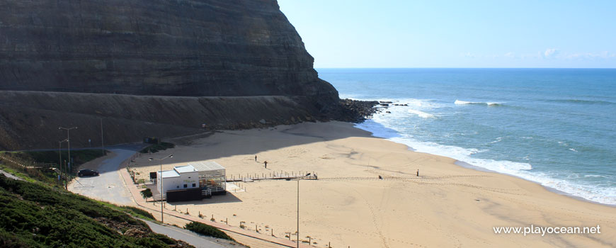 South at Praia da Calada Beach