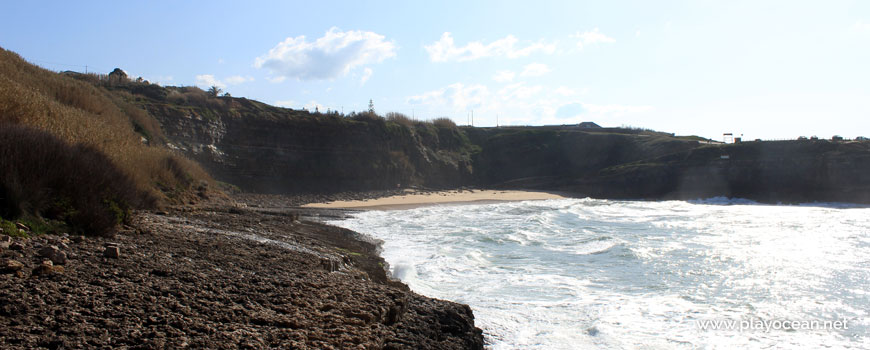 Panoramic of Praia dos Coxos Beach