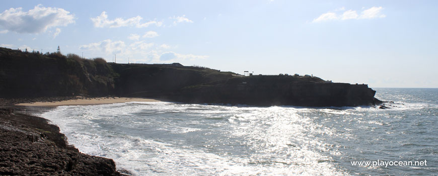 Cliff at Praia dos Coxos Beach