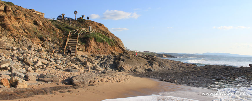 Cliff at Praia da Empa Beach
