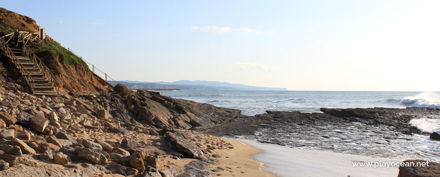 South at Praia da Empa Beach