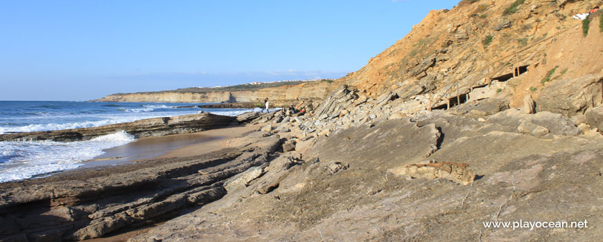 North at Praia da Empa Beach