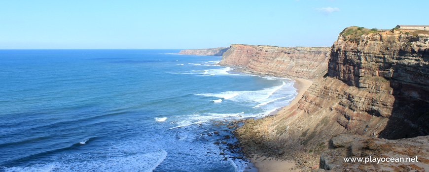 Norte na Praia das Escadinhas