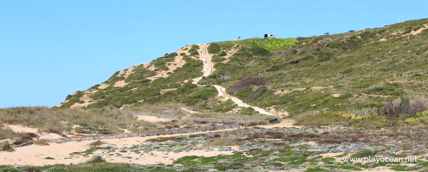 Falésia Norte, Praia da Foz do Lizandro