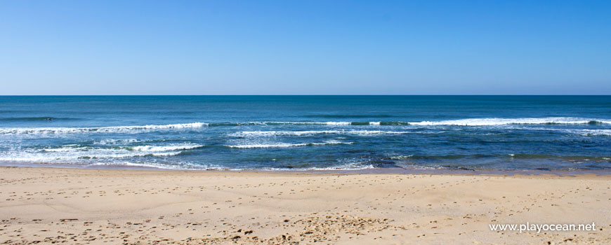 Mar na Praia do Norte