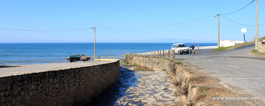 Stream at Praia de Porto Barril Beach