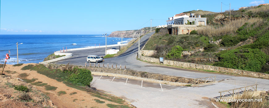 Parking at Praia de Porto Barril Beach