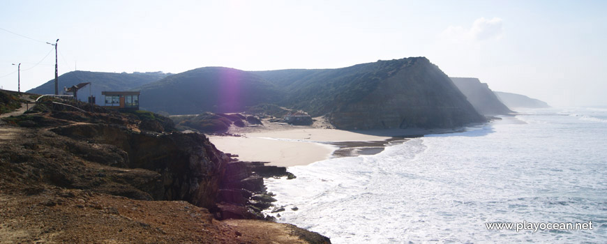 View to Praia de São Julião Beach