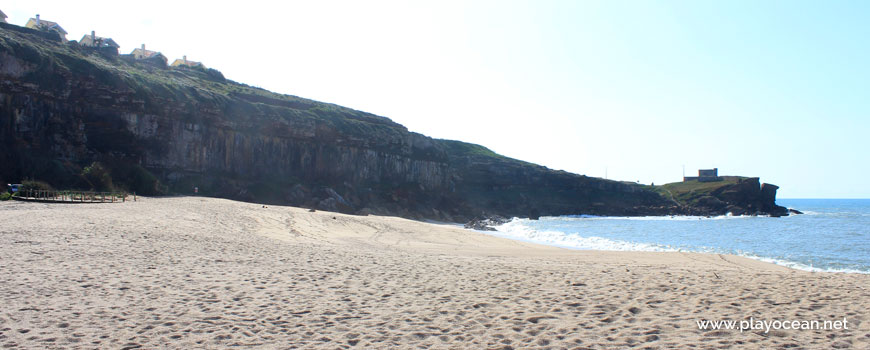 South at Praia de São Lourenço Beach