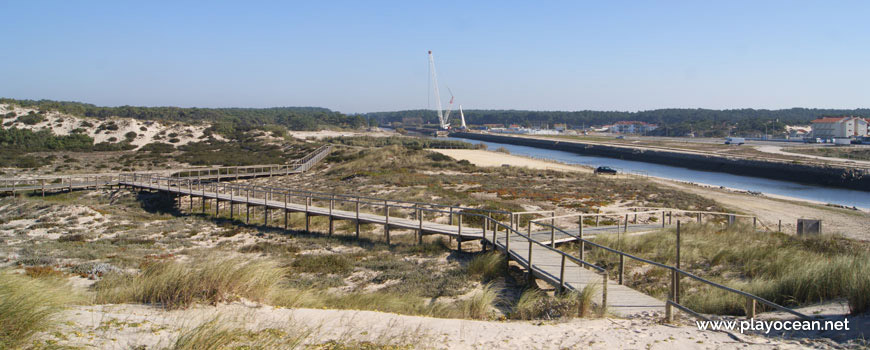 Walkways at Praia da Vieira (North) Beach