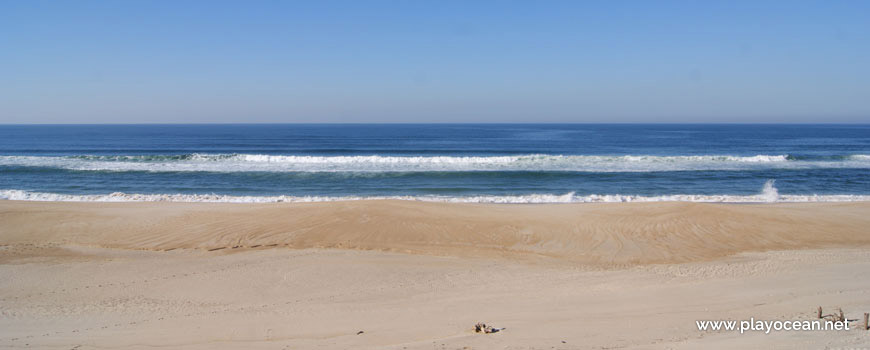 Sea at Praia da Vieira (North) Beach