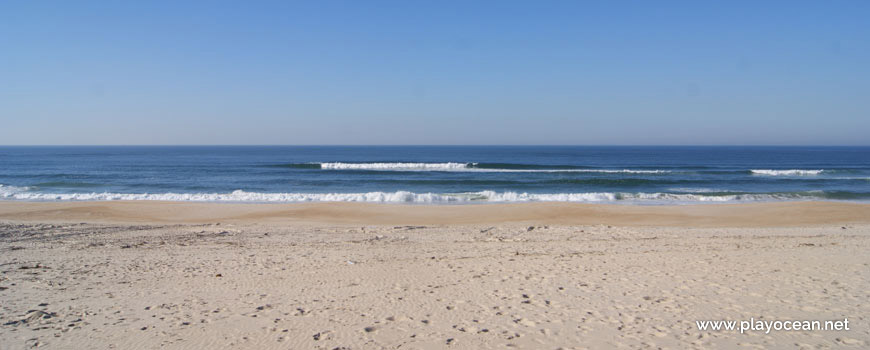 Sea at Praia da Vieira Beach