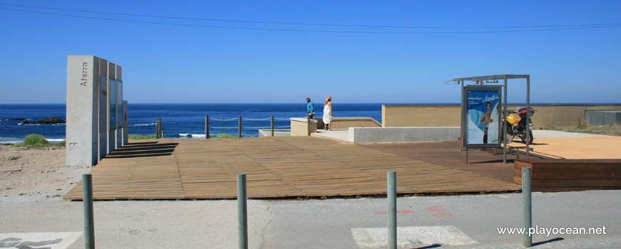 Entrada, Praia do Aterro