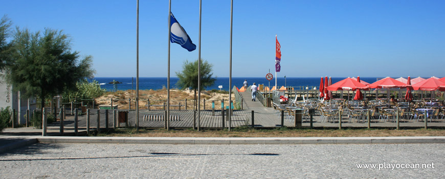 Entrance to Praia do Cabo do Mundo Beach