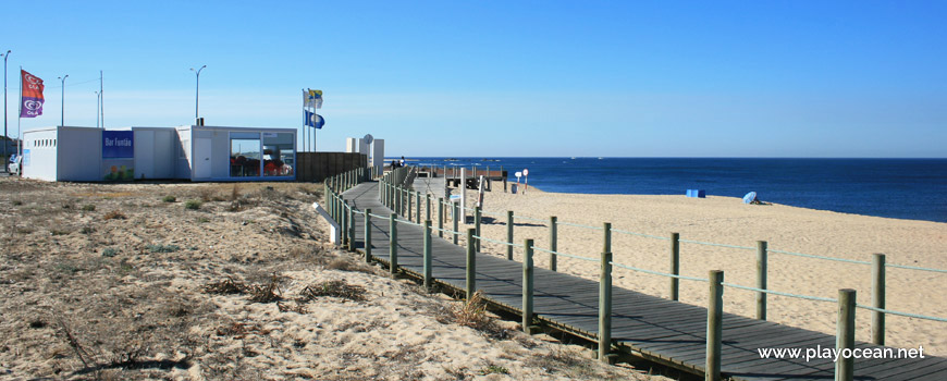 Bar of Praia do Funtão Beach