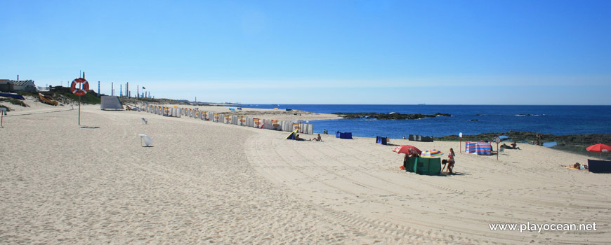 South at Praia do Marreco Beach