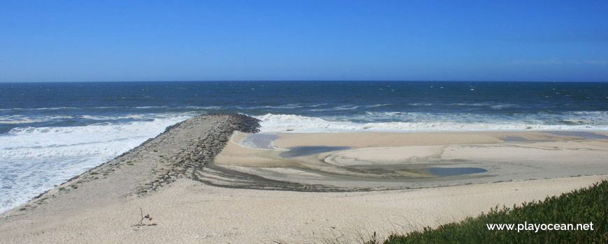 Pontão na Praia de Mira (Sul)