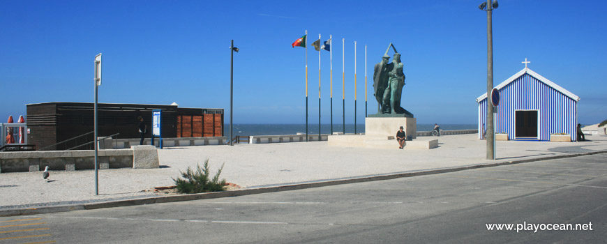 Banners of Praia de Mira Beach