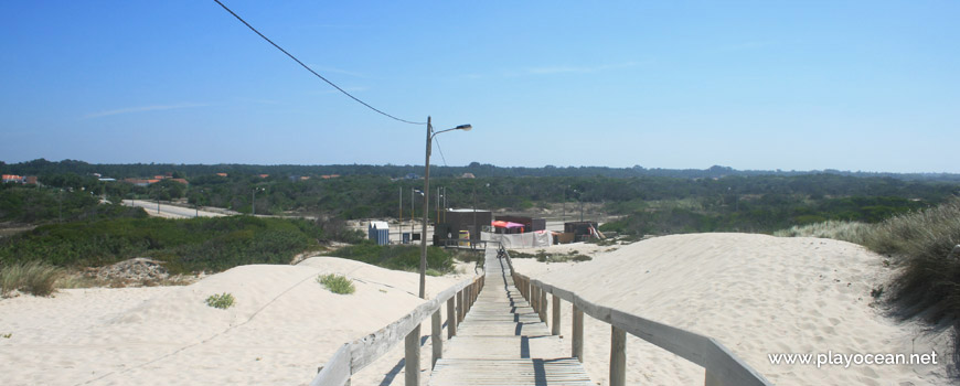 Exit of Praia do Poço da Cruz Beach