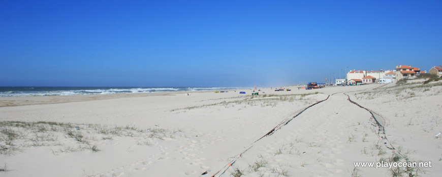 North of Praia da Colónia de Férias Beach