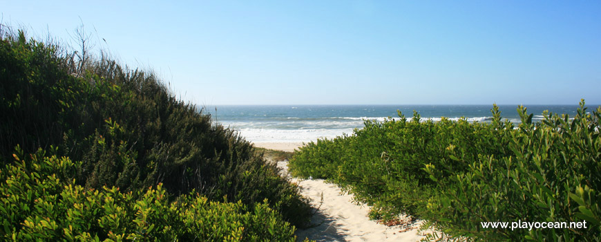 Entrance of Praia de Muranzel Beach