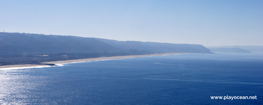 Panoramic of Praia do Salgado Beach