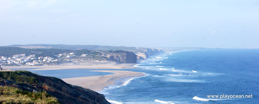 Vista geral para a Lagoa de Óbidos