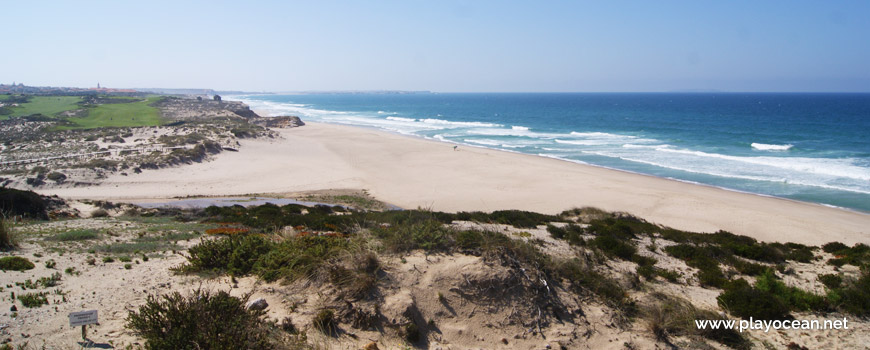 South at Praia dEl Rei Beach