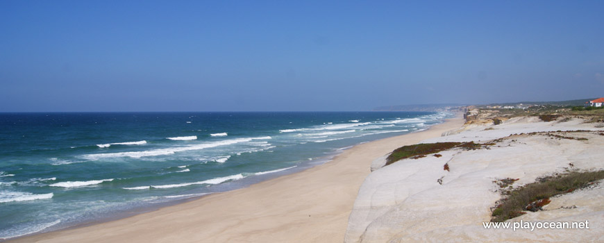 North at Praia do Pico da Antena Beach