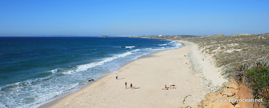 Sand of Praia dos Aivados Beach