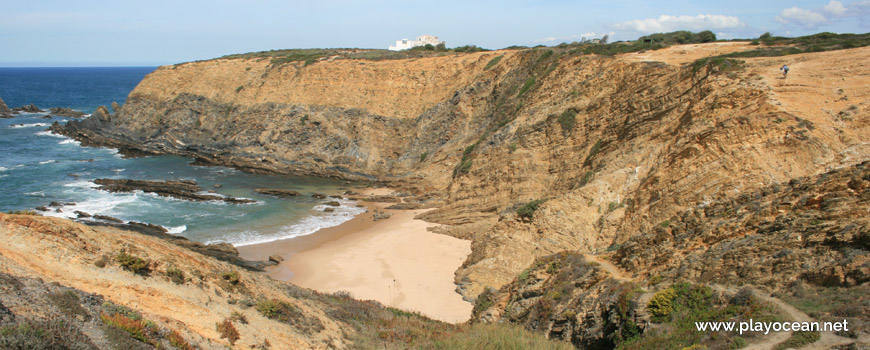 Topo da fálesia, Praia dos Alteirinhos