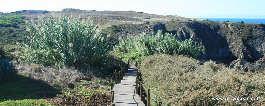 Access to Praia da Azenha do Mar Beach