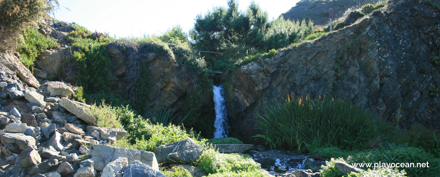 Cascade of Praia da Azenha do Mar Beach